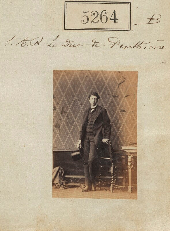 Pierre d'orléans, duke of penthièvre npg ax53301