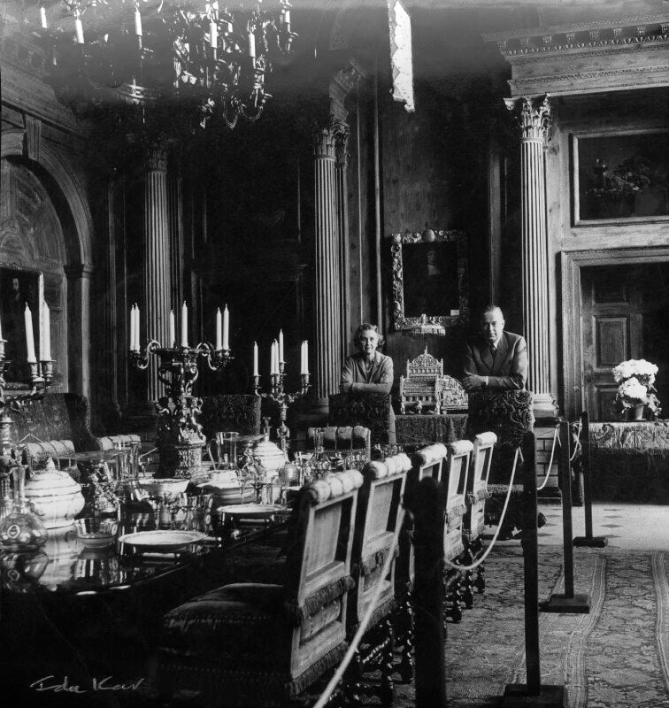 (margaret) hermione (née bulwer lytton), lady cobbold; cameron fromanteel cobbold, 1st baron cobbold npg x88677