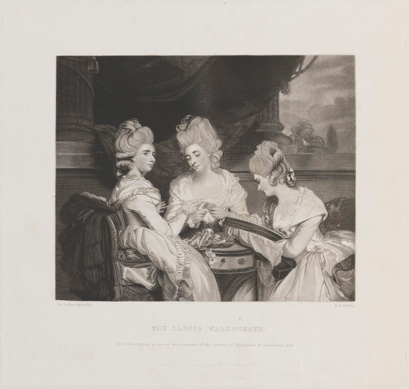 'the ladies waldegrave' npg d14695