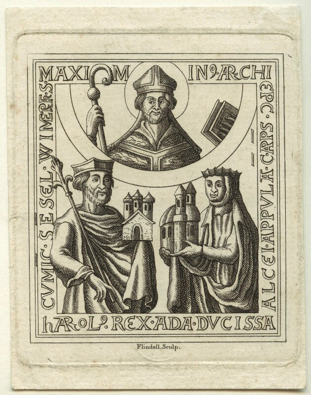 King harold ii and two unknown sitters npg d23694