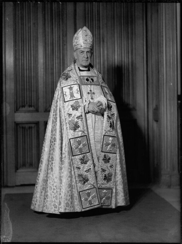 Geoffrey francis fisher, baron fisher of lambeth npg x29082