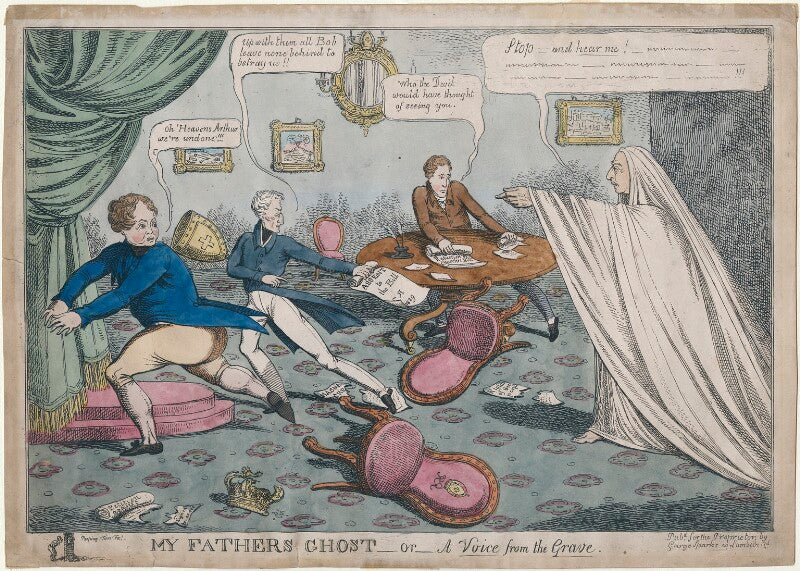 My father's ghost or a voice from the grave npg d48749