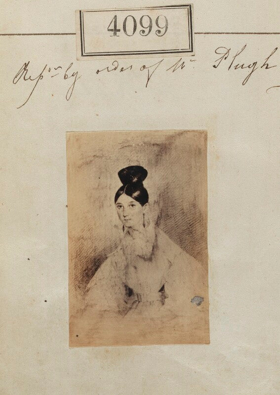 Unknown woman ('by order of mr pugh') npg ax54114