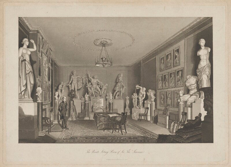 Sir thomas lawrence ('the private sitting room of sir thos. lawrence') npg d37219