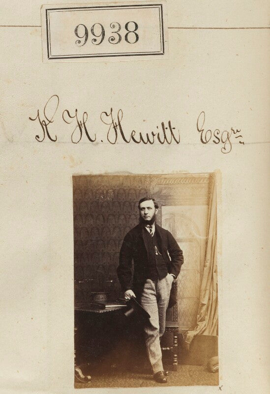 Mr k.h. hewitt npg ax59656