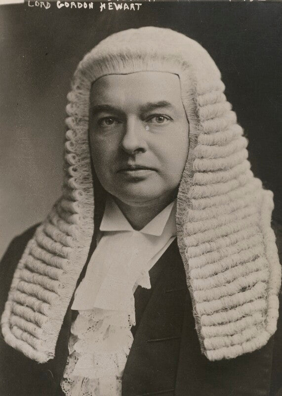 Gordon hewart, 1st viscount hewart npg x194430