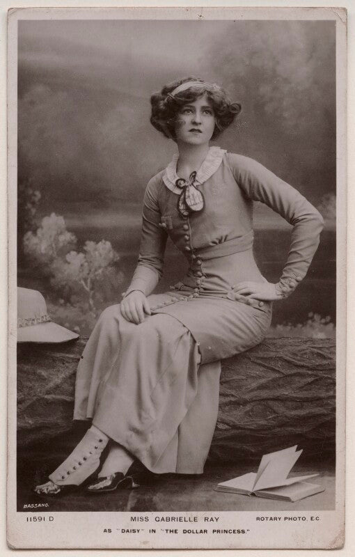 Gabrielle ray as daisy in 'the dollar princess' npg x193981