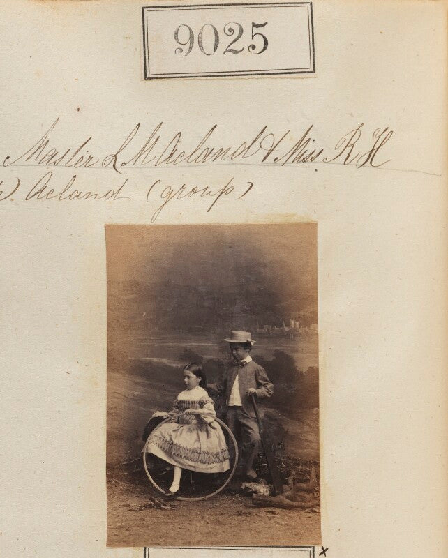 Lawford maclean acland; robina harrison pigeon (née acland) npg ax58848