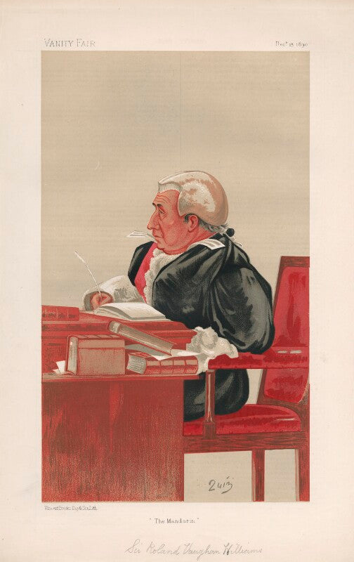 Sir roland lomax bowdler vaughan williams ('judges. no. 30.') npg d44520