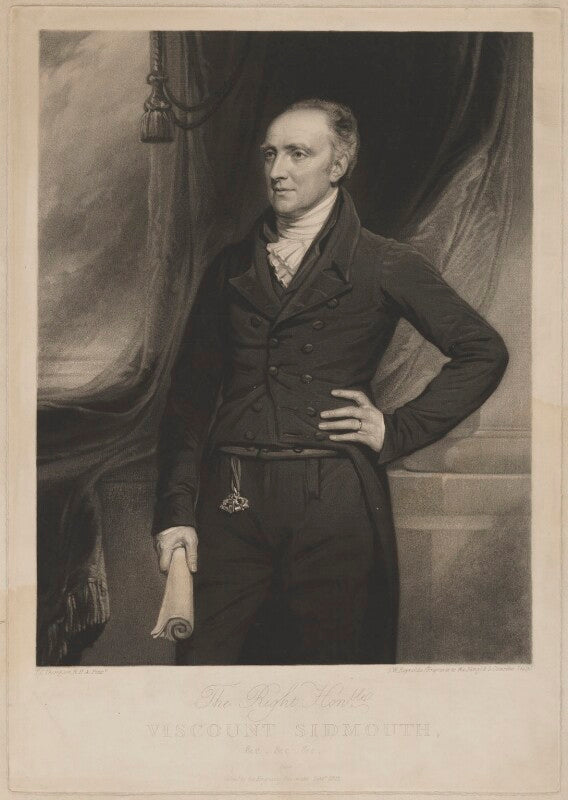 Henry addington, 1st viscount sidmouth npg d41680
