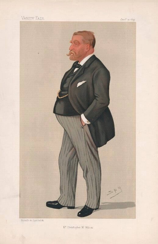 Christopher wyndham wilson ('men of the day. no. 494.') npg d44524