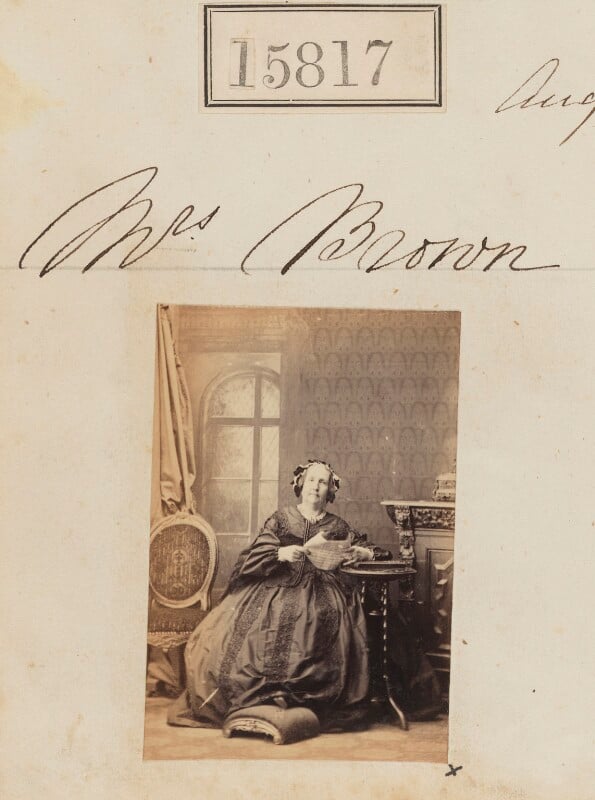 Mrs brown npg ax63747