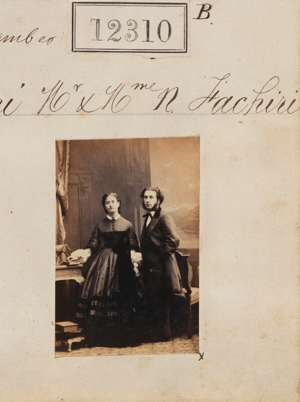 Monsieur fachiri; madame fachiri npg ax61965