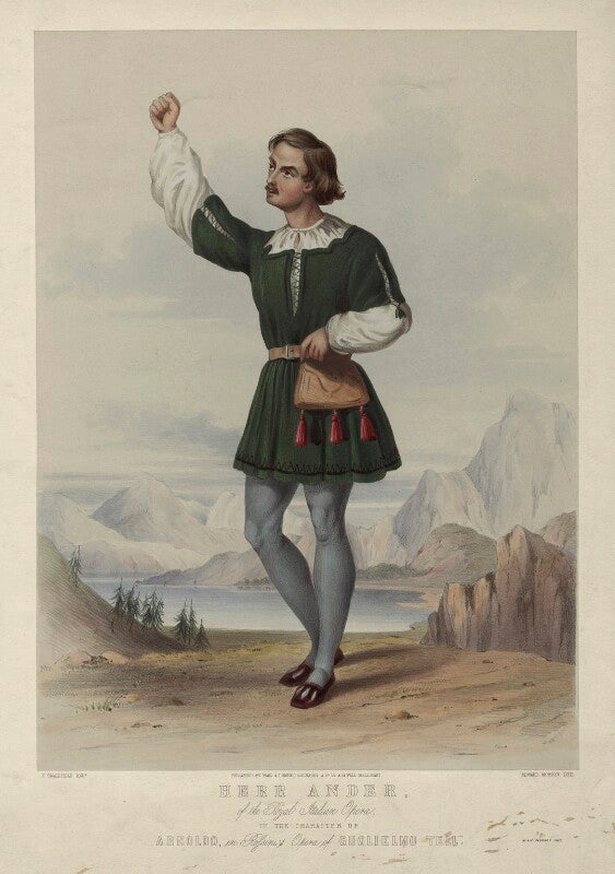 Aloys ander as arnoldo in rossini's 'william tell' npg d7011