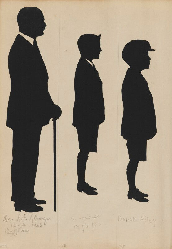 Tourists on the west pier, brighton (a.f. abaza; r. milnes; derek riley) npg d46461