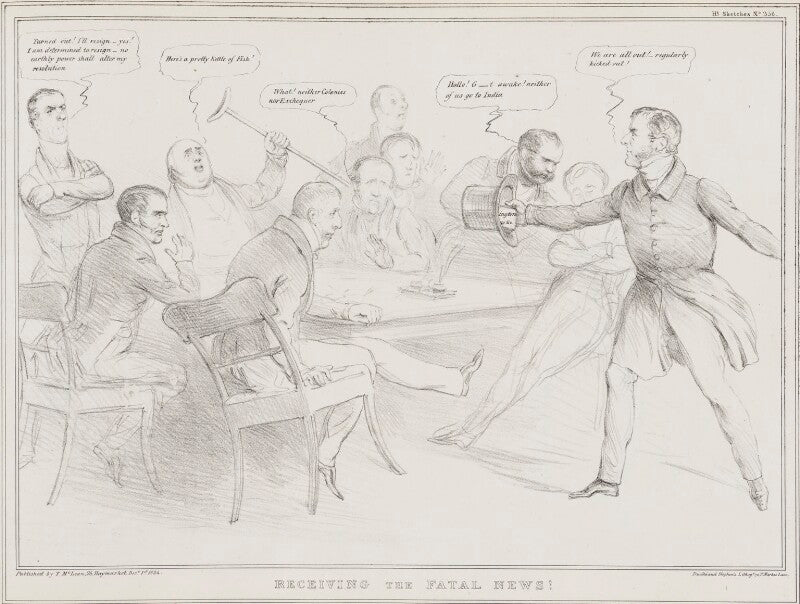 Receiving the fatal news! npg d41290