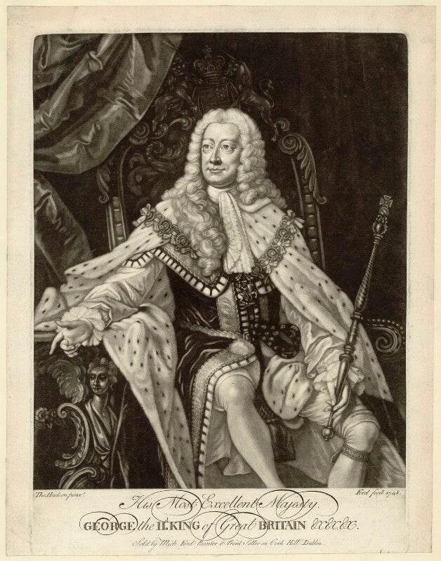 King george ii npg d32863