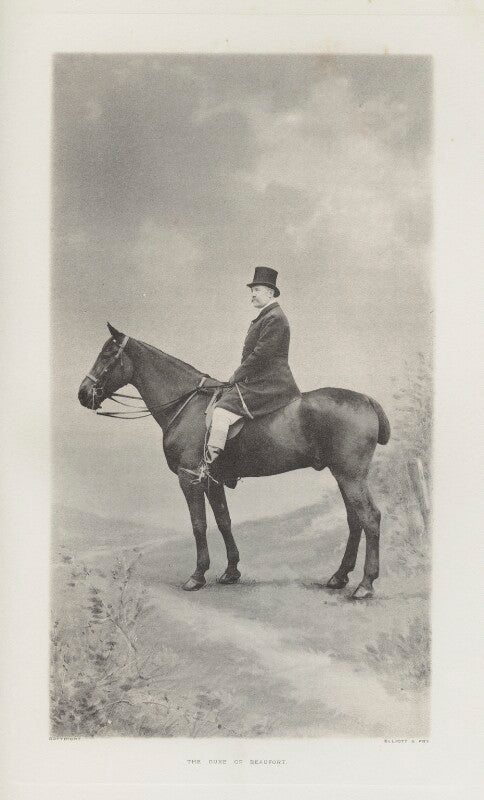 Henry adelbert wellington fitzroy somerset, 9th duke of beaufort npg ax39954
