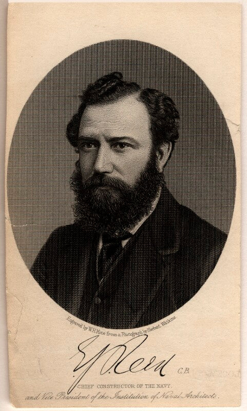 Sir edward james reed npg d10935