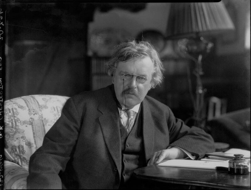 G.k. chesterton npg x37030
