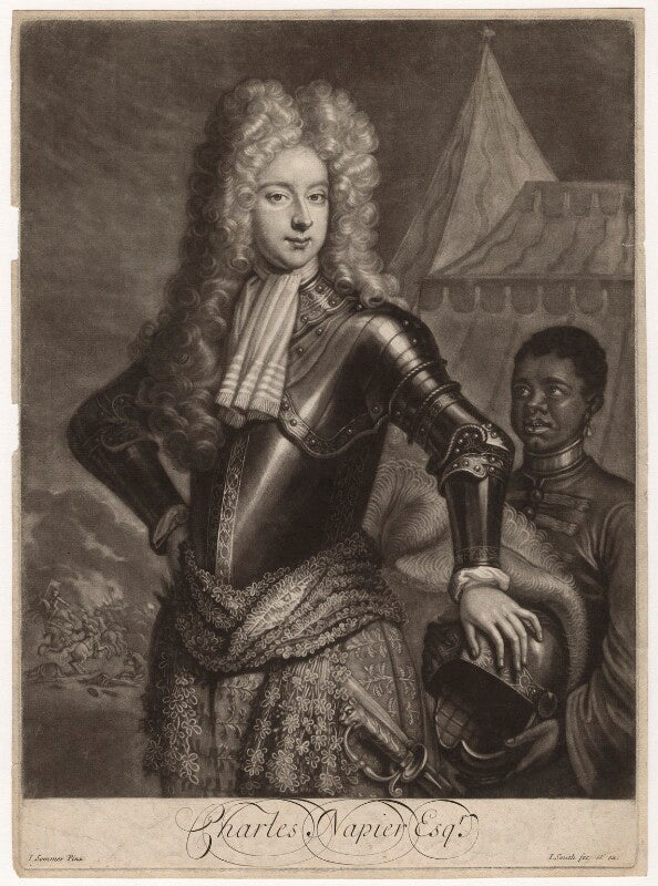 Sir charles napier, 2nd bt and an unknown boy npg d4483