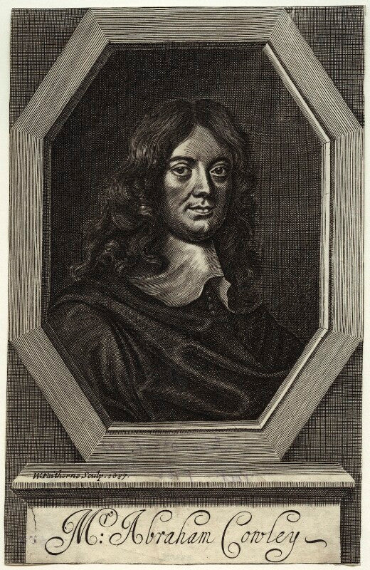 Abraham cowley npg d33712