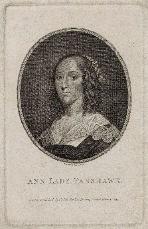 Ann (née harrison), lady fanshawe npg d30568