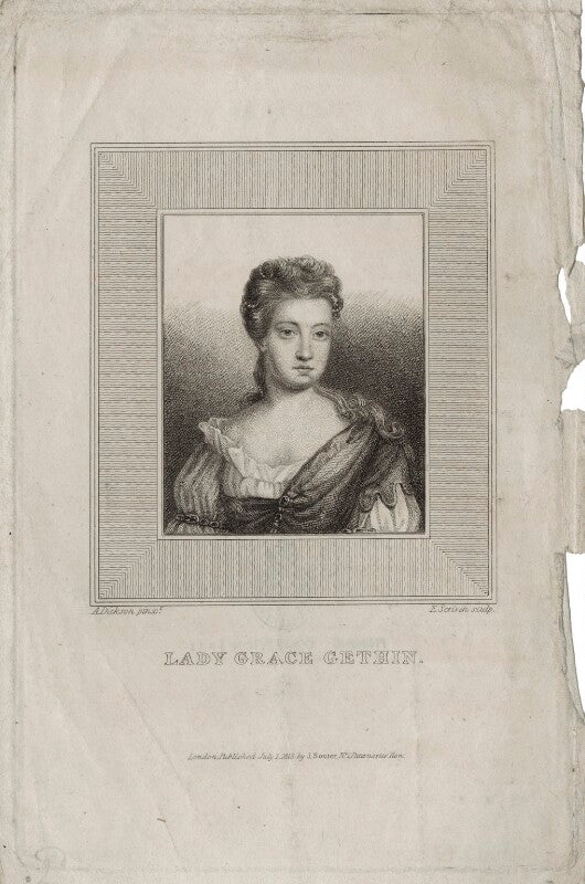 Grace (née norton), lady gethin npg d31297