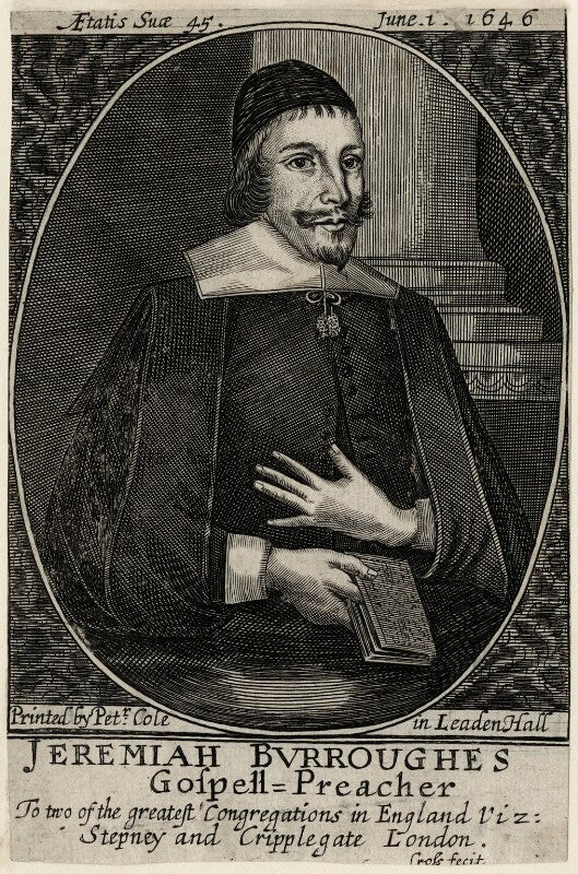 Jeremiah burroughes (burroughs) npg d26844
