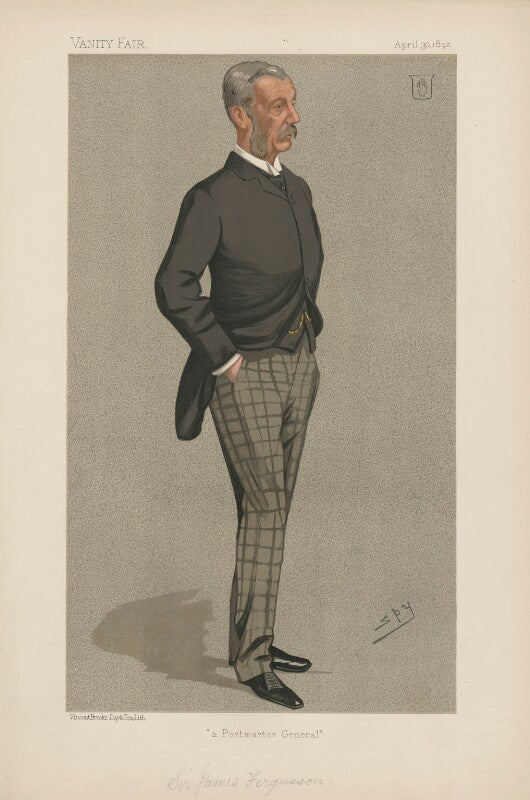 Sir james fergusson of kilkerran, 6th bt ('statesmen. no. 590.') npg d44592