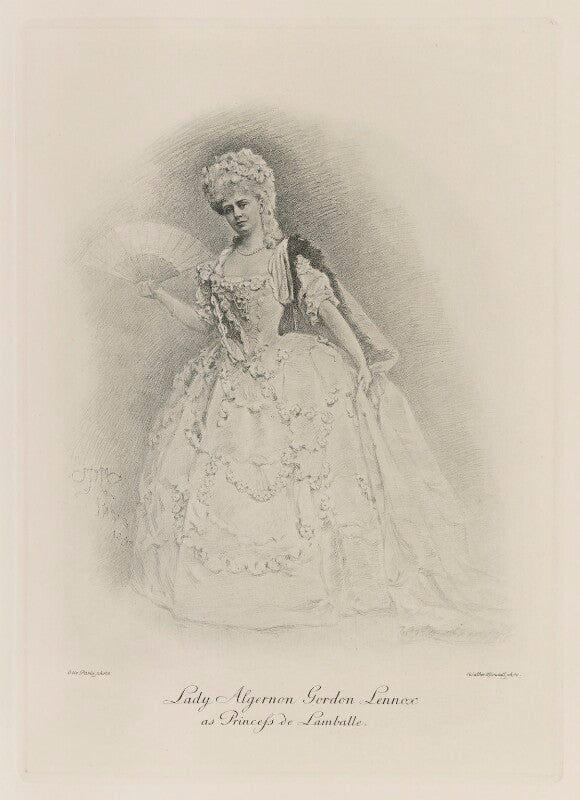 Blanche (née maynard), lady gordon lennox as princess de lamballe npg ax41280