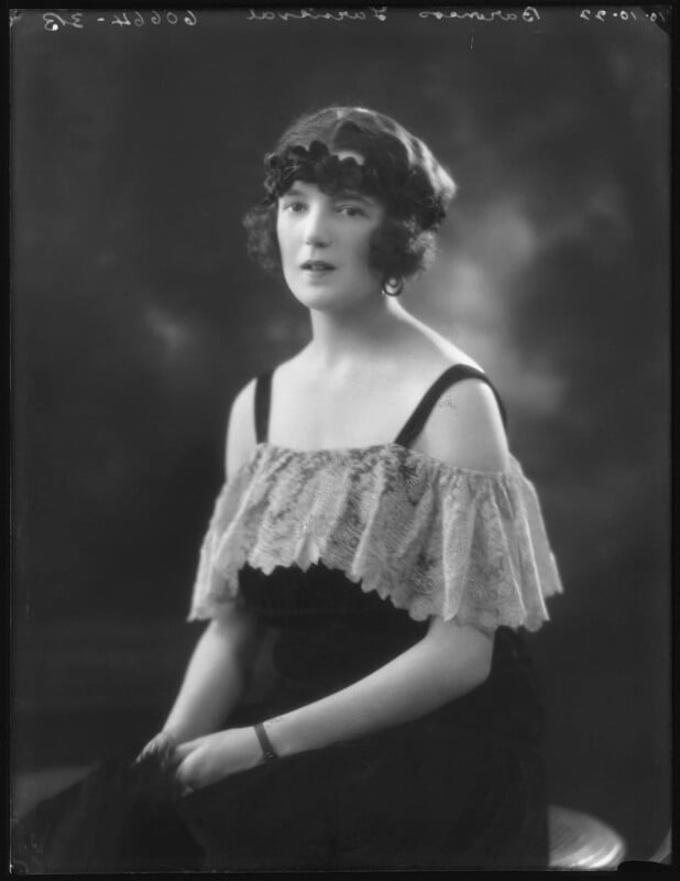 Mary frances katherine dent (née petre), 19th baroness furnivall npg x121939
