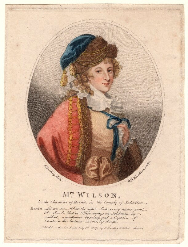 Sarah wilson as harriet in holcroft's 'seduction' npg d4850