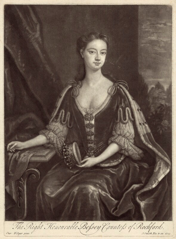 Bessey nassau van zuylestein (née savage), countess of rochford npg d27633