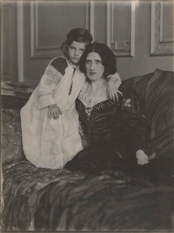 Julian vinogradoff (née morrell); lady ottoline morrell npg p478