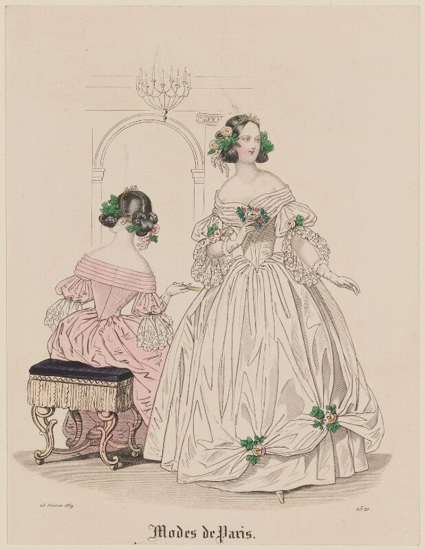 'modes de paris', 25 february 1839 npg d47782