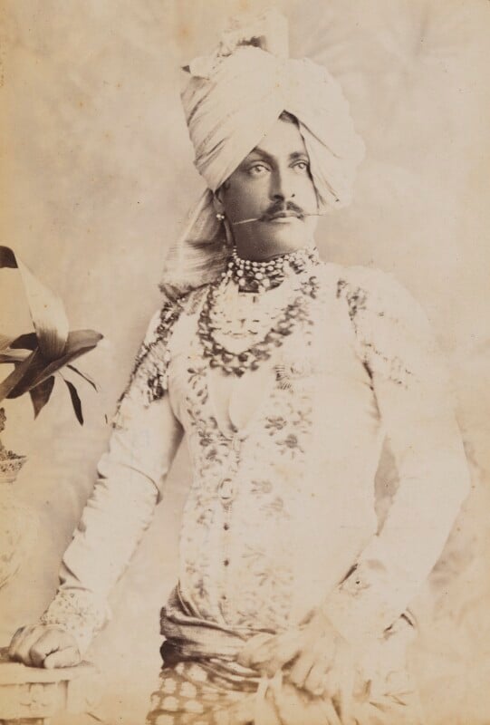 Sir pratap singh (sir pratap singhji), maharaja of idar and regent of jodhpur npg p1700(31b)