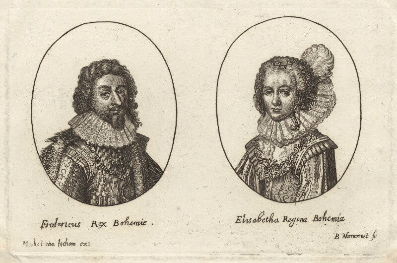 Frederick v, king of bohemia and elector palatine and princess elizabeth, queen of bohemia and electress palatine npg d26454