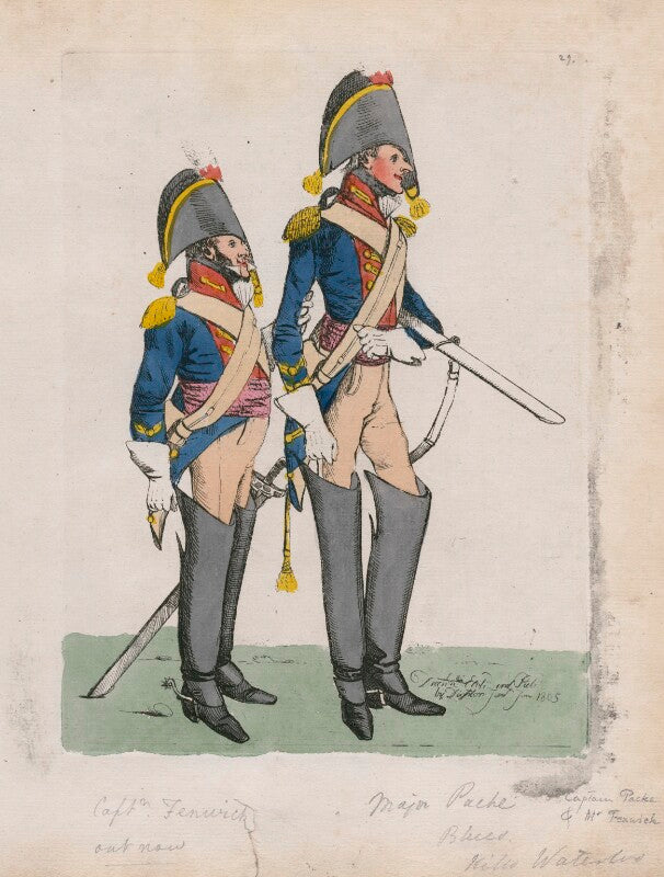 George augustus fenwick; robert christopher packe npg d10767