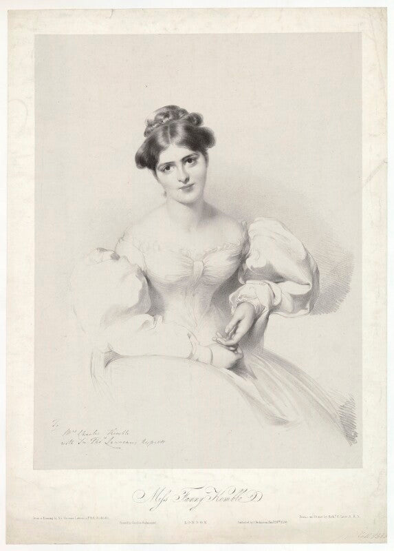 Fanny kemble npg d36821
