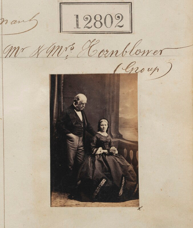 Mr hornblower; mrs hornblower npg ax62445