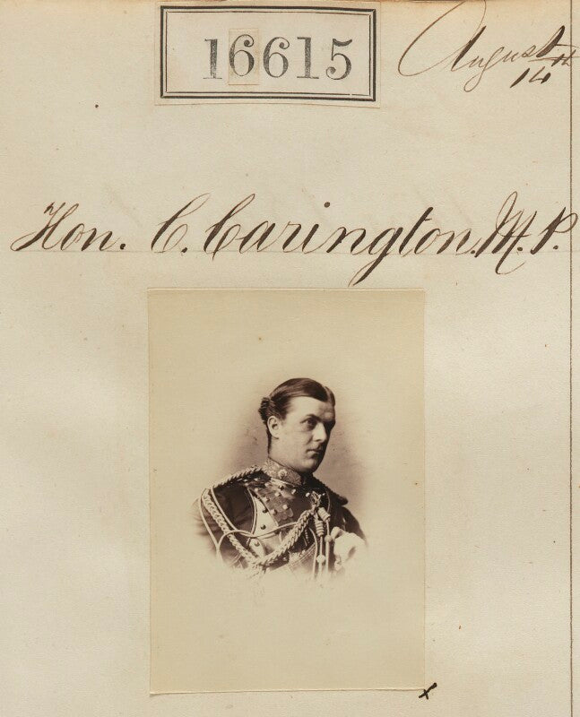 Charles robert wynn carington, marquess of lincolnshire npg ax64520
