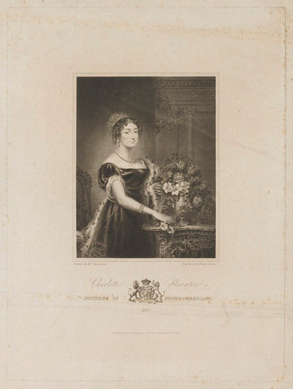 Charlotte florentia percy (née clive), duchess of northumberland npg d39315