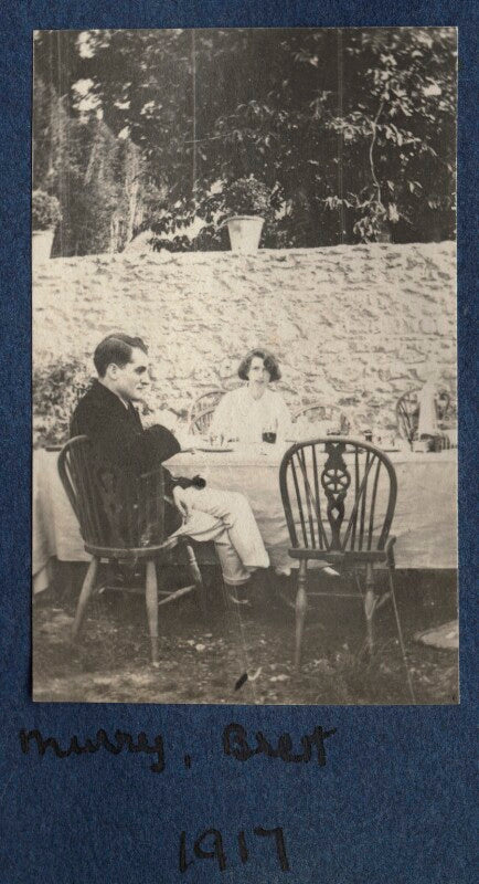 John middleton murry; dorothy brett npg ax140496