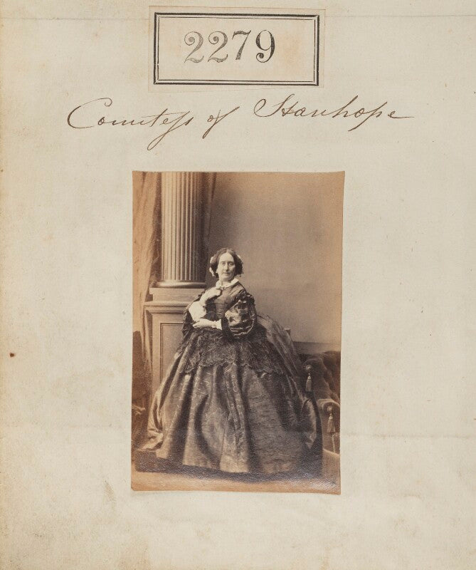 Emily harriet stanhope (née kerrison), countess stanhope npg ax51667