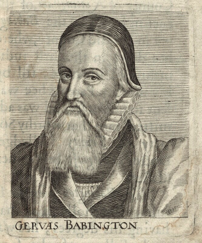 Gervase babington npg d25900