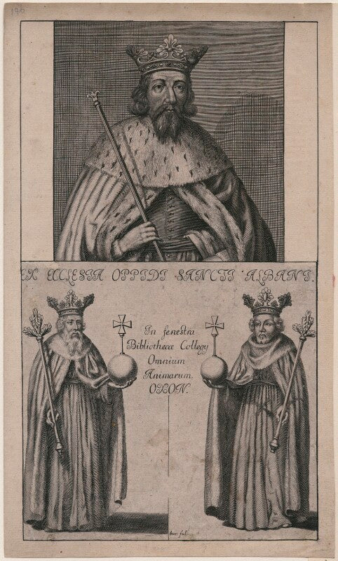 Unknown king, possibly offa, king of mercia npg d32044