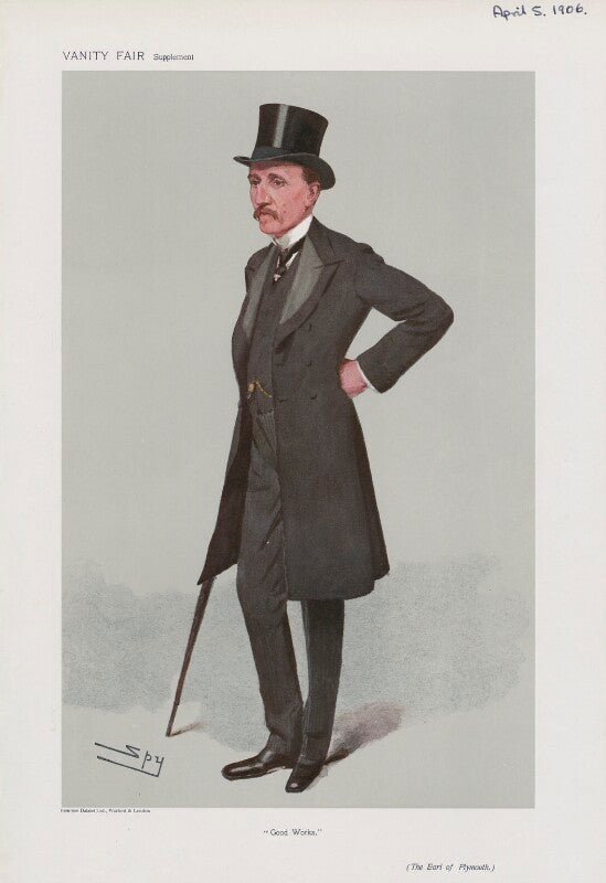 Robert george windsor clive, 1st earl of plymouth ('men of the day. no. 1009. "good works."') npg d45321