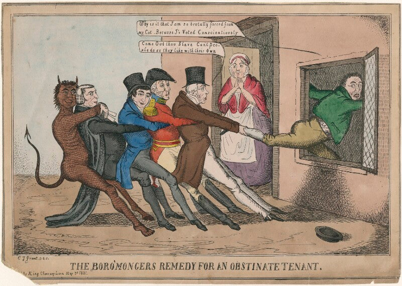 The boro'mongers remedy for an obstinate tenant npg d48854