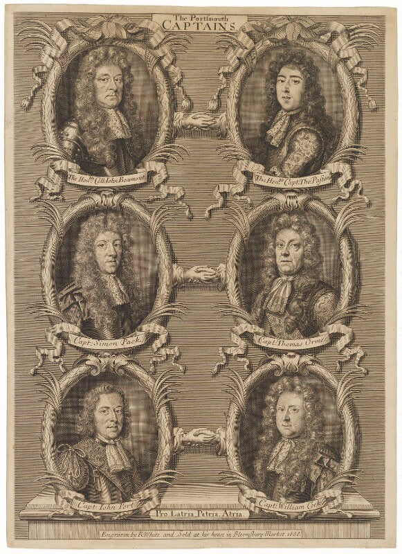 The portsmouth captains npg d30932